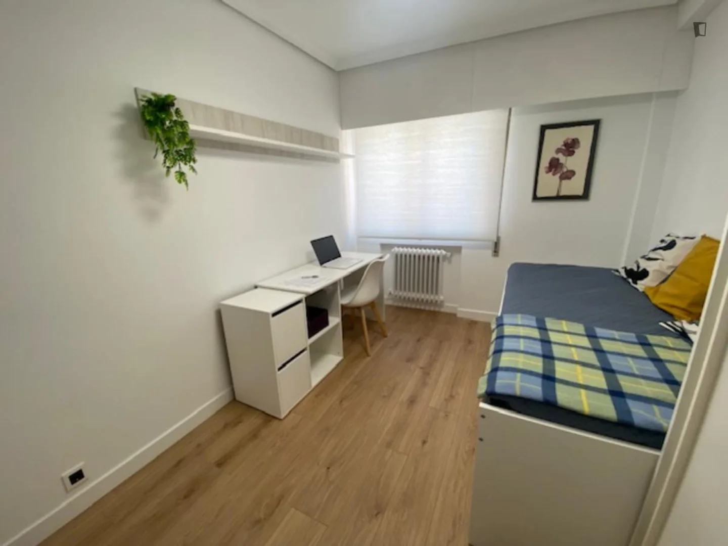 Bright and airy student room with easy university access in 