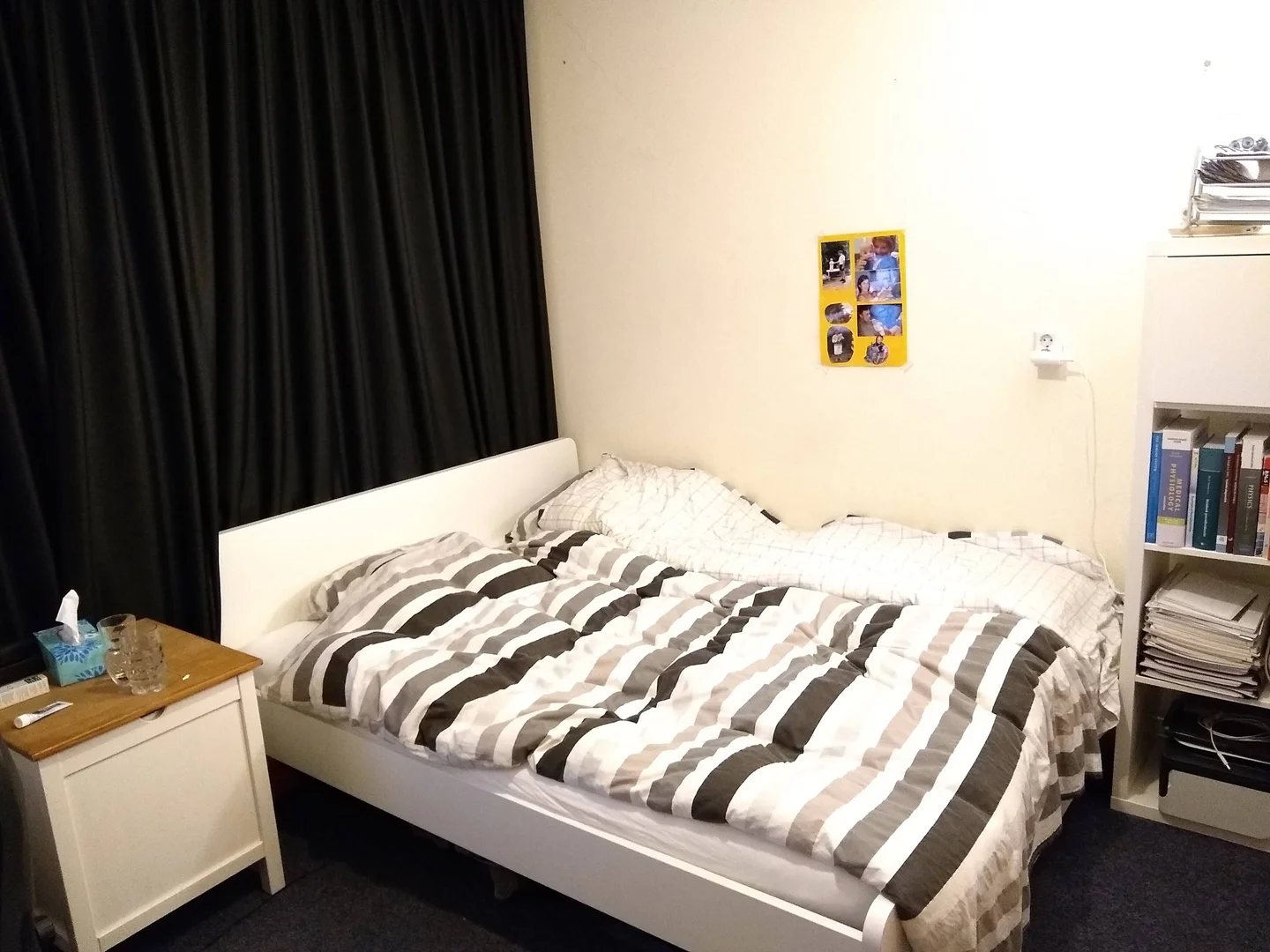 Student room in  with study area and shared facilities