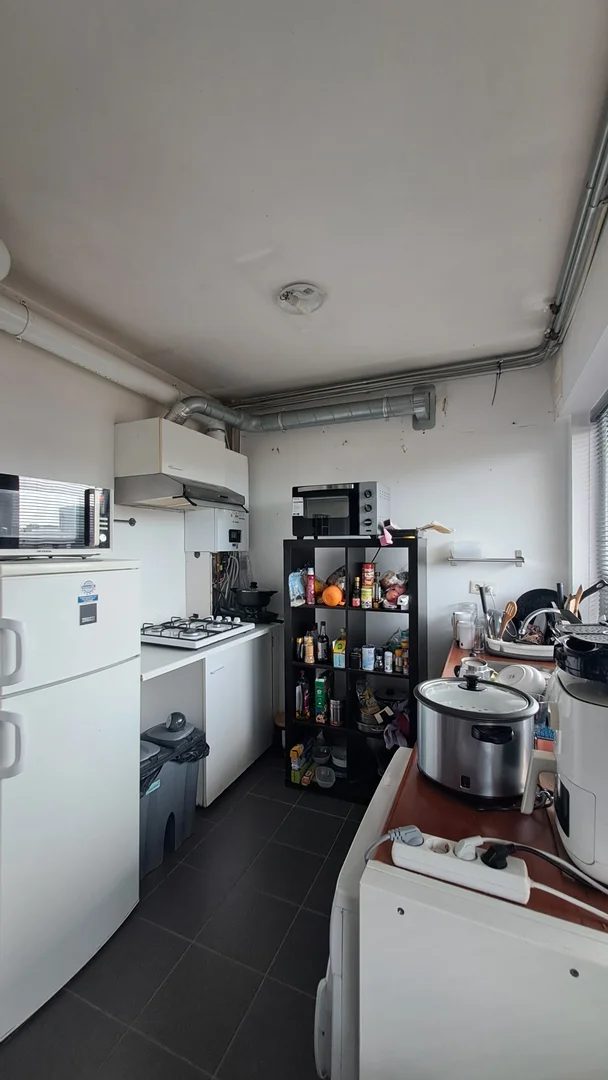 Student room in  with study area and shared facilities