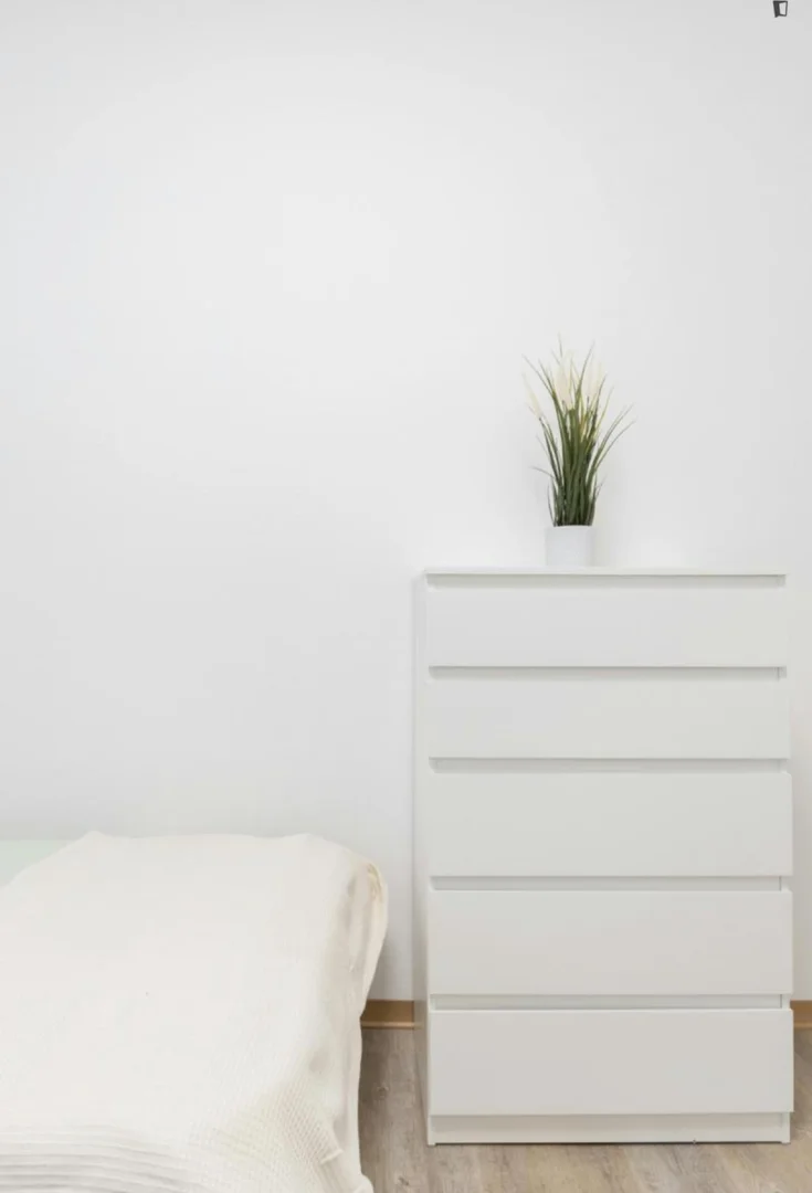 'de modern olanaklara sahip öğrenci dostu oda