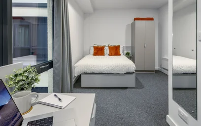 {area} de modern ve aydınlık daire