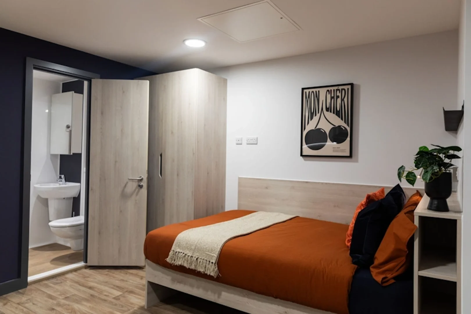 Modern student studio with complete amenities in 