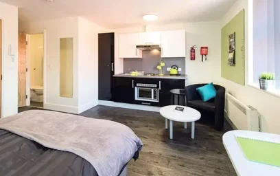 Monolocale in residence in 17-23 High St, Bangor LL57 1NP, United Kingdom, immagine 14 di 26