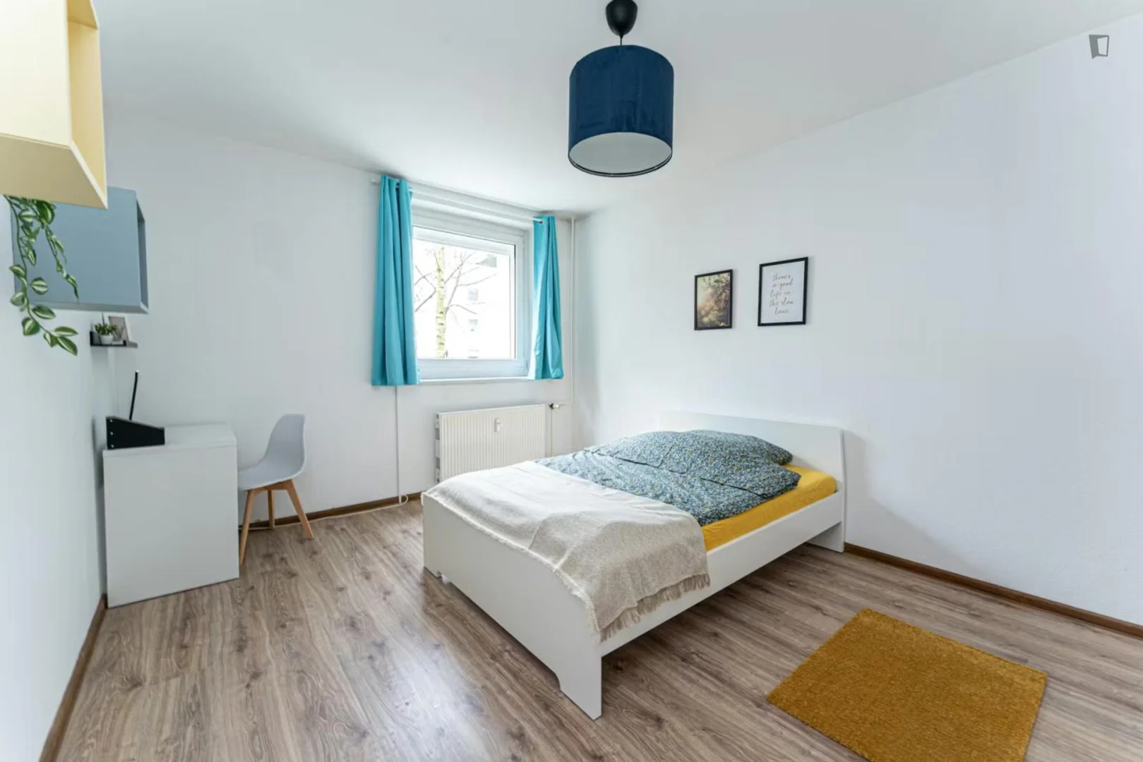 Chambre d'étudiant économique avec emplacement pratique dans 