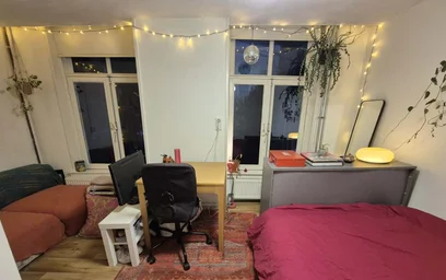 {area} de çift kişilik yataklı kiralık oda