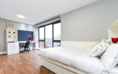 Room for rent with double bed {area}