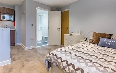 Monolocale in residence in Mary Parker House, 17 Apsley Road, Plymouth, PL4 6PJ, immagine 5 di 37