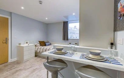 Monolocale in residence in Mary Parker House, 17 Apsley Road, Plymouth, PL4 6PJ, immagine 31 di 37