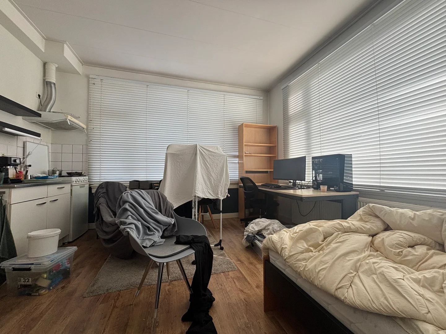 Habitación para estudiantes en  con modernas comodidades