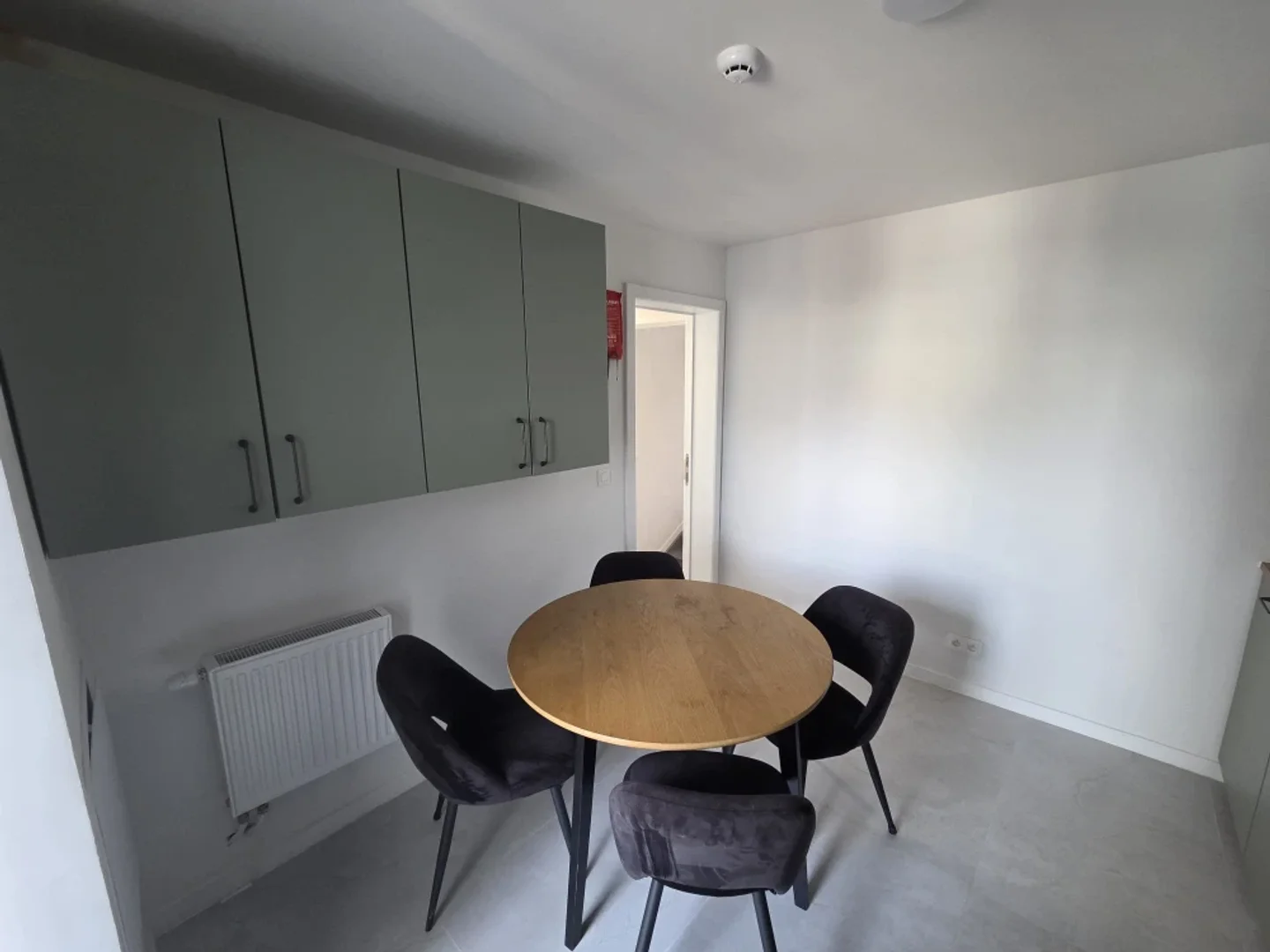 Student room in  with study area and shared facilities