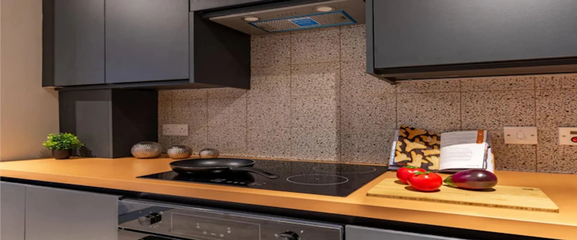 'de öğrenci dairesinde, tamamen mobilyalı kiralık oda