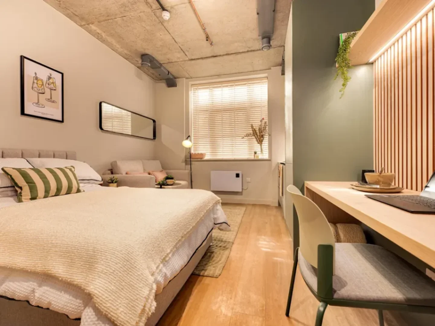 Bequemes Studio-Apartment für studentisches Wohnen in