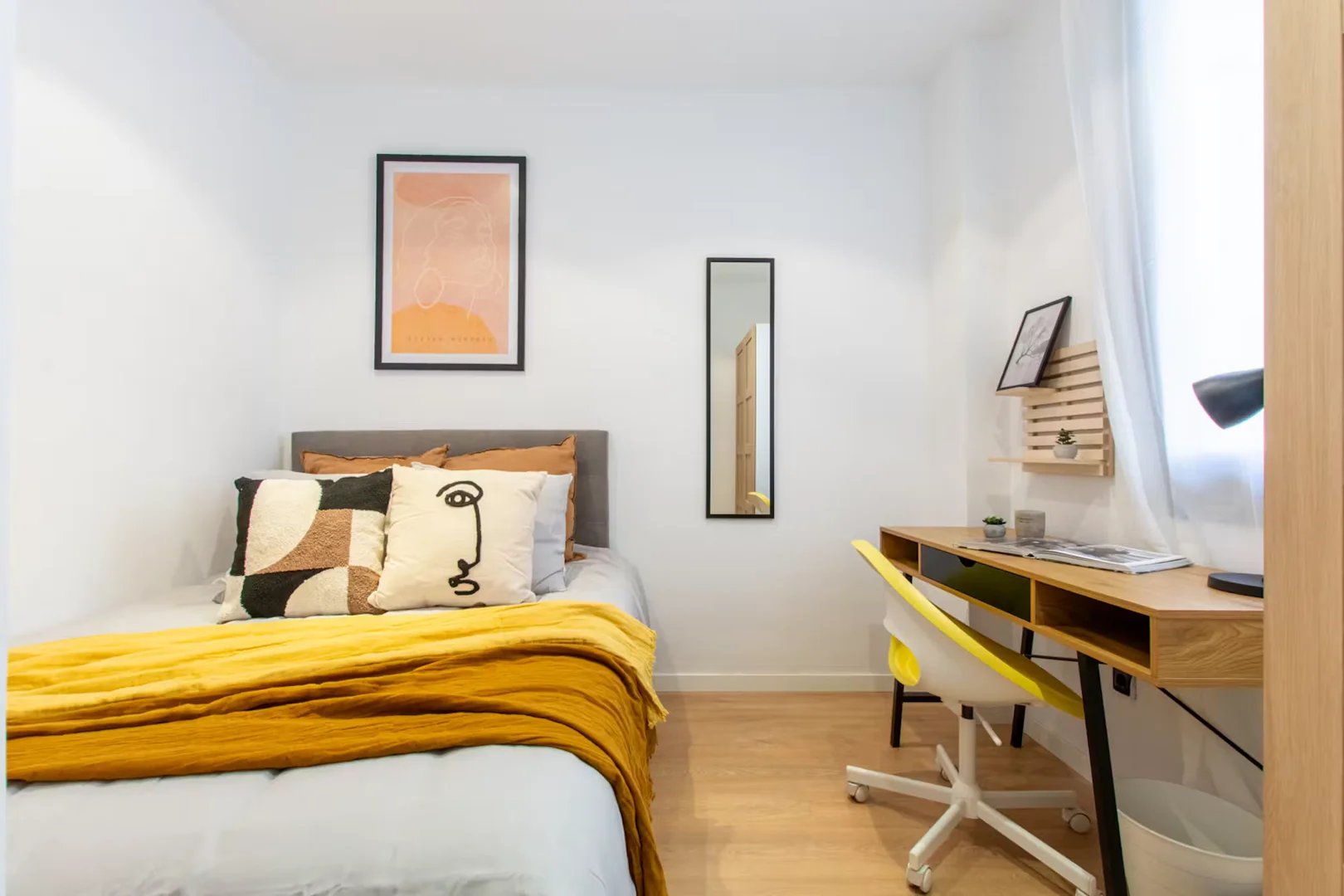 Habitación para estudiantes en  con modernas comodidades