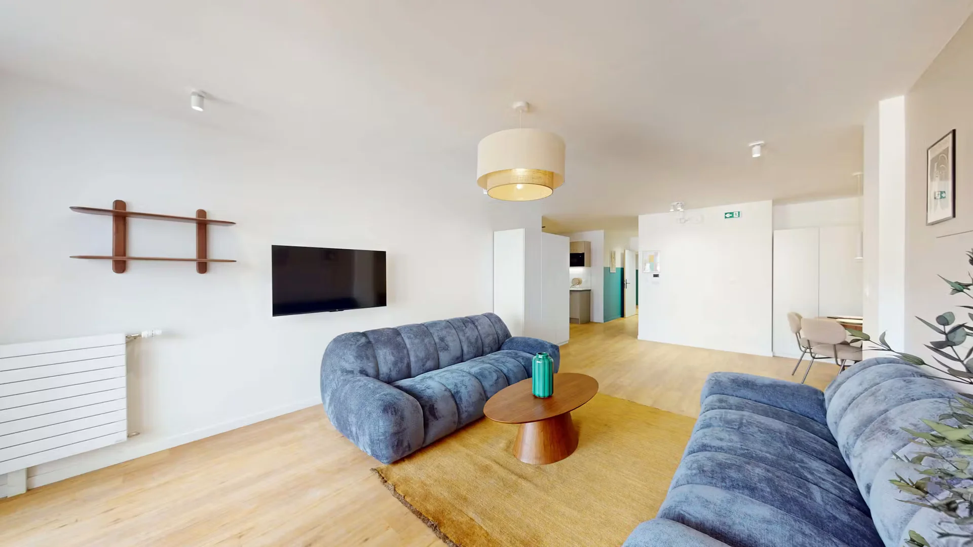 Room for rent in student apartment in , fully furnished