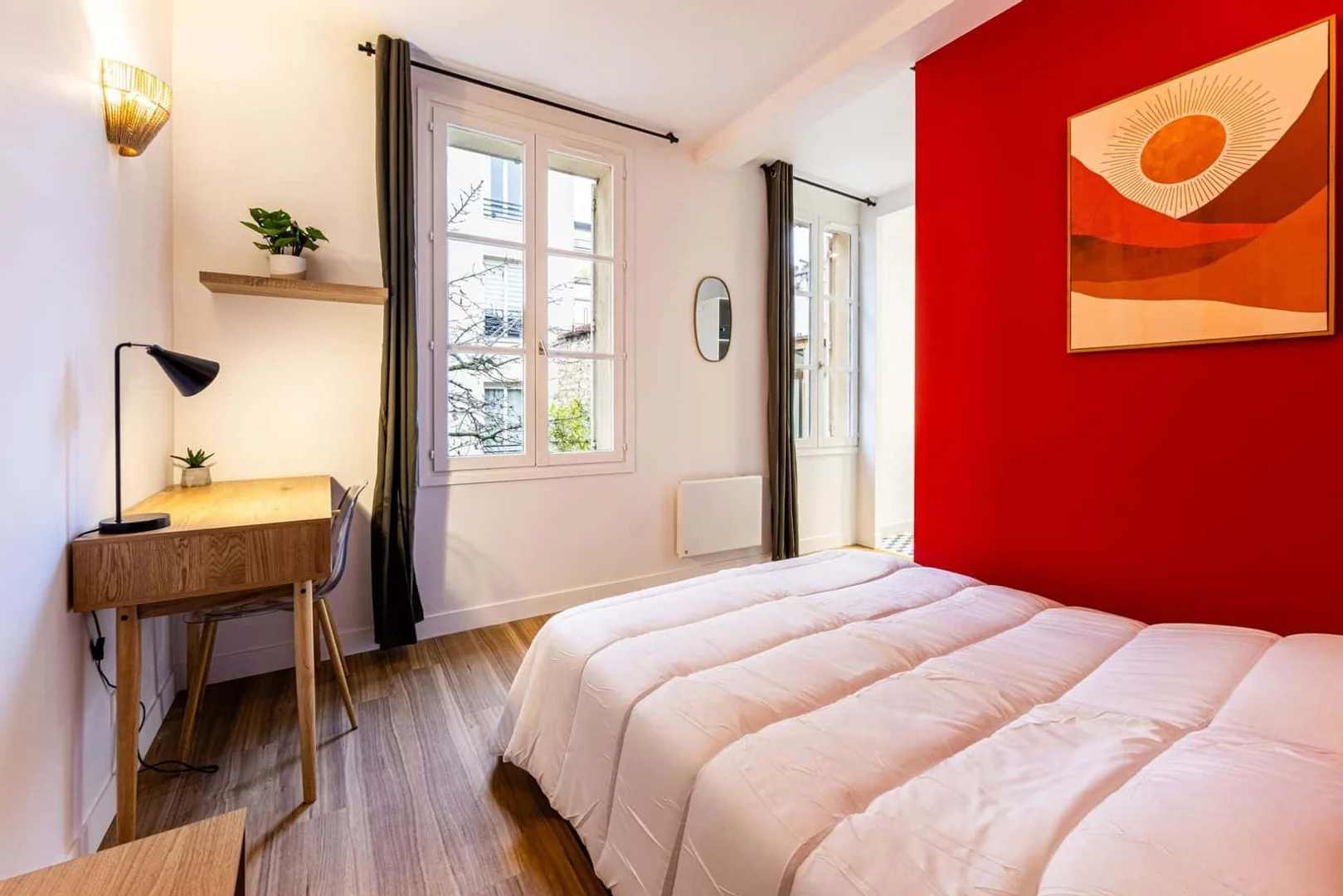 Quarto acolhedor para estudantes disponível em 