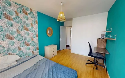 Habitación privada en 35 Ave. Washington, 38100 Grenoble, France, imagen 1 de 18