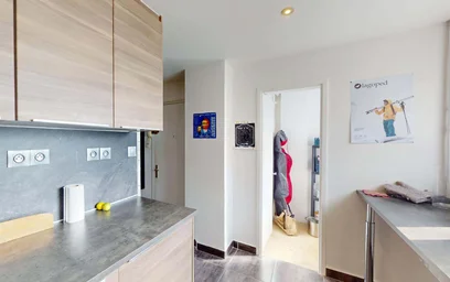 Habitación privada en 35 Ave. Washington, 38100 Grenoble, France, imagen 9 de 18