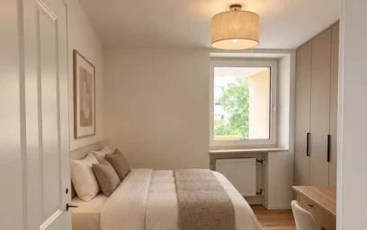 Room for rent with double bed {area}