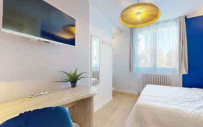Habitación privada en 33 Cr Dr Jean Damidot, 69100 Villeurbanne, France, imagen 2 de 18