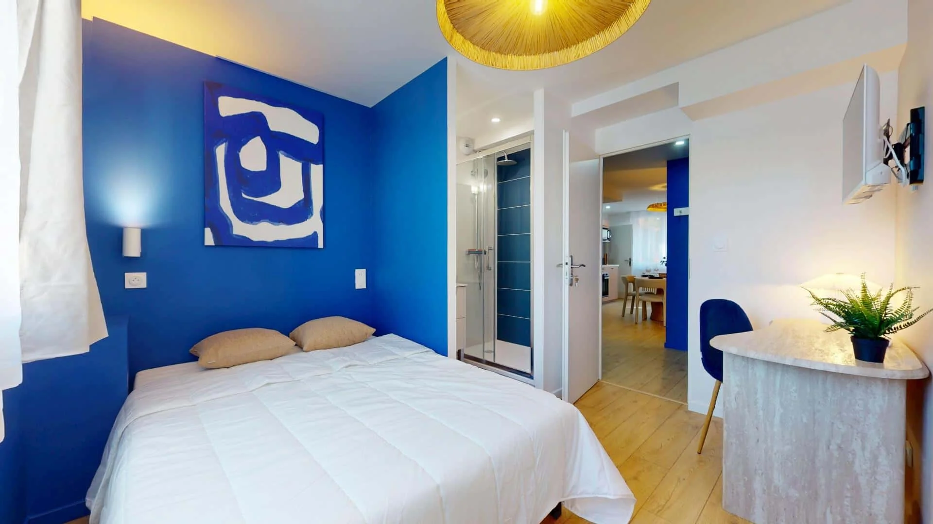 Habitación estudiantil económica con ubicación conveniente en 