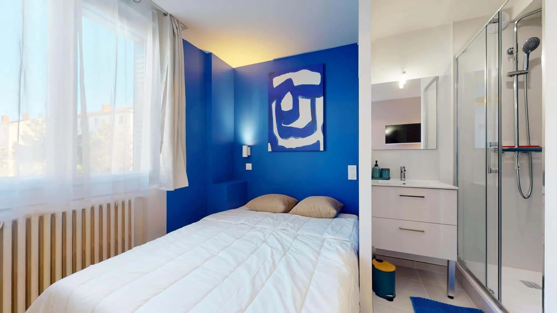 Habitación acogedora para estudiantes disponible en 