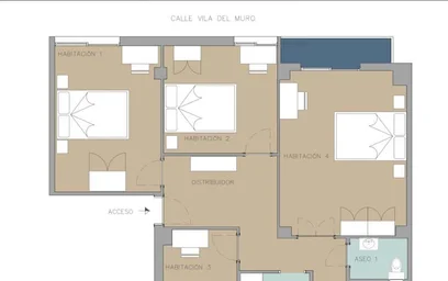 Özel oda konumu Carrer de la Vila de Muro, 2, piso 7, puerta 13, Benimaclet, 46020 València, Valencia, Spain, 23 23 görüntüsü
