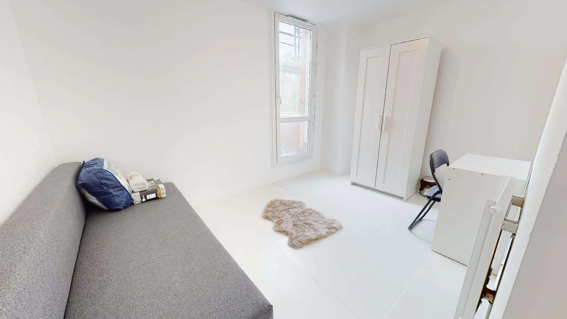 Studentenfreundliches Zimmer in mit modernen Annehmlichkeiten