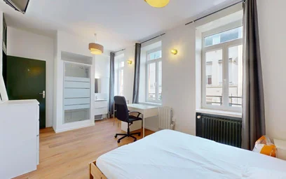 Quarto privado em 6 Rue Motte, 59200 Tourcoing, France, imagem 5 de 19
