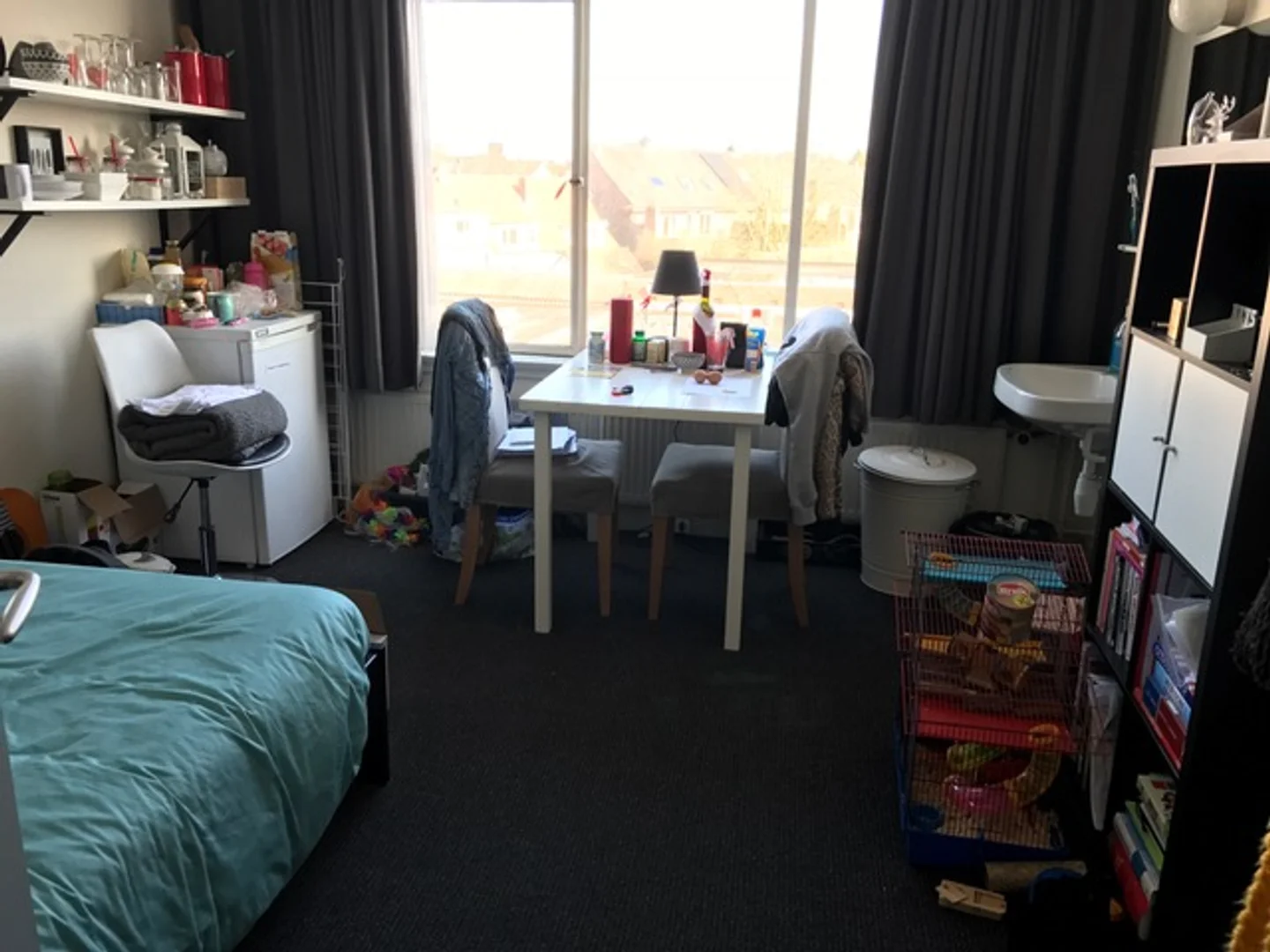 Habitación para estudiantes en  con modernas comodidades