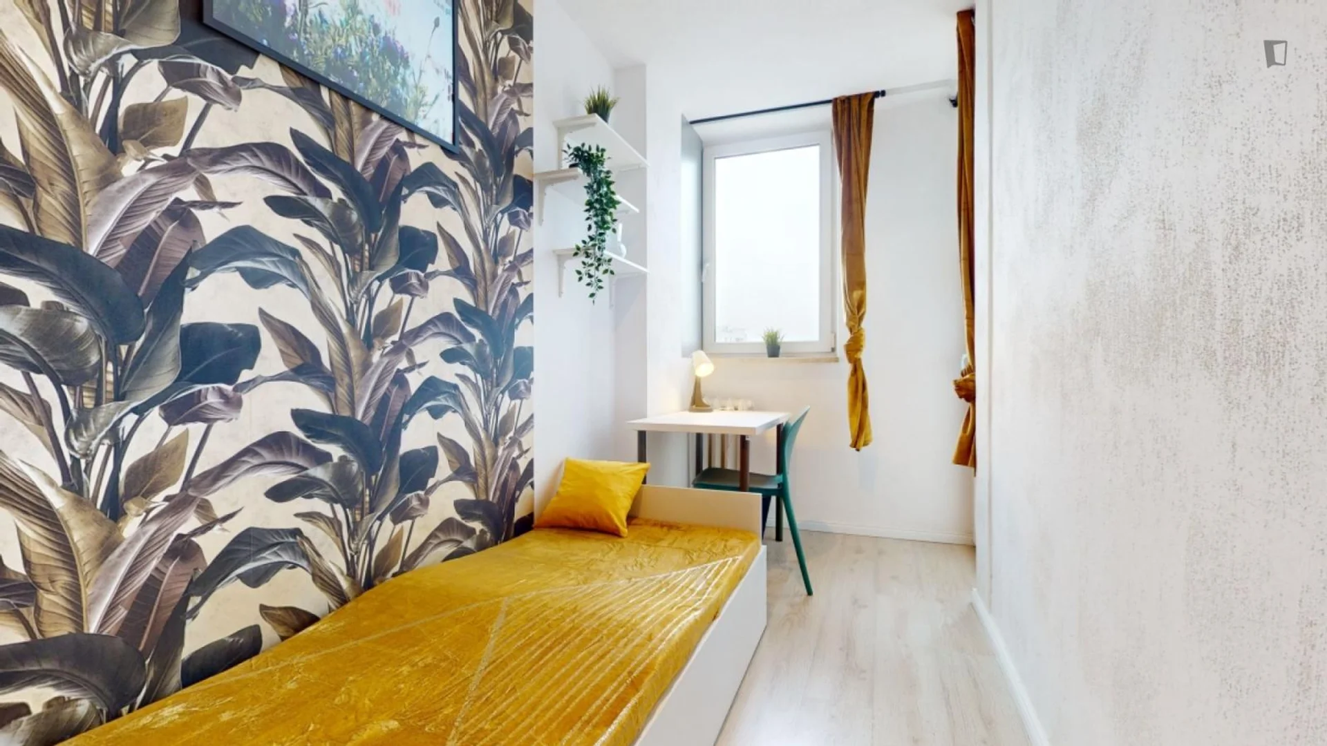 Habitación para estudiantes en  con modernas comodidades