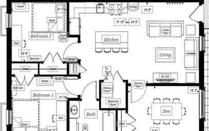 Appartamento con 2 camere da letto a {area}