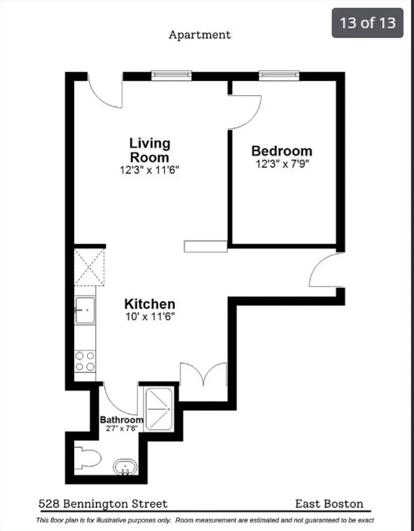 528, Bennington St., Unit 2, East Boston, Boston, MA, 02128