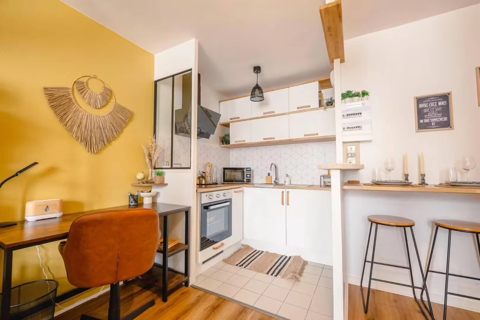 Chambre à louer dans un appartement d'étudiant à , entièrement meublée