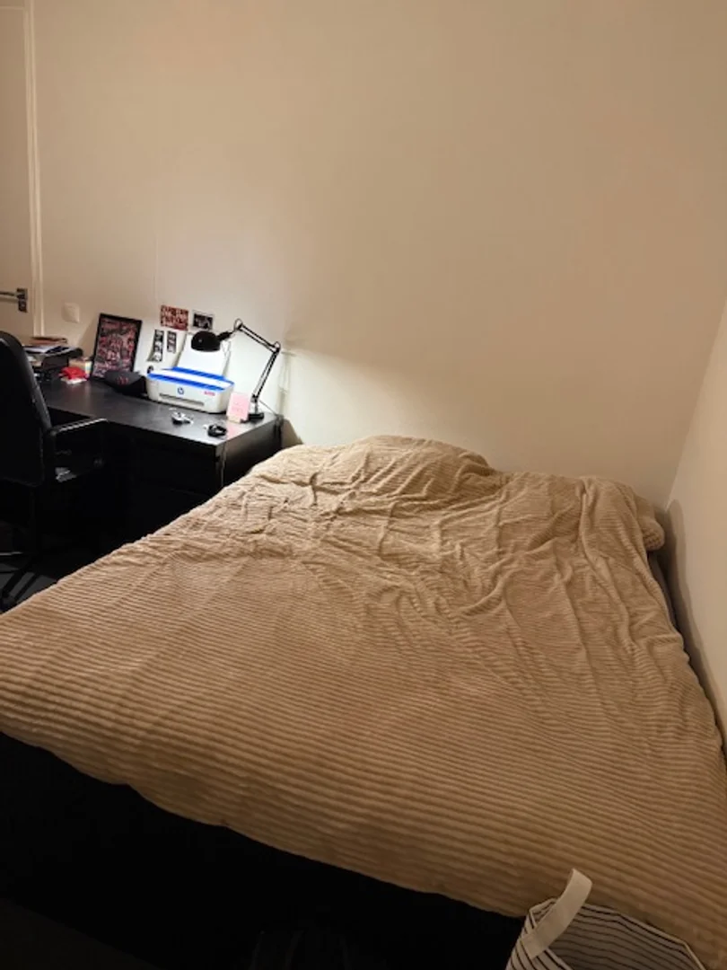 Chambre d'étudiant lumineuse et aérée avec accès facile à l'université dans 