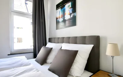 {area} de ortak bir dairede kiralık oda