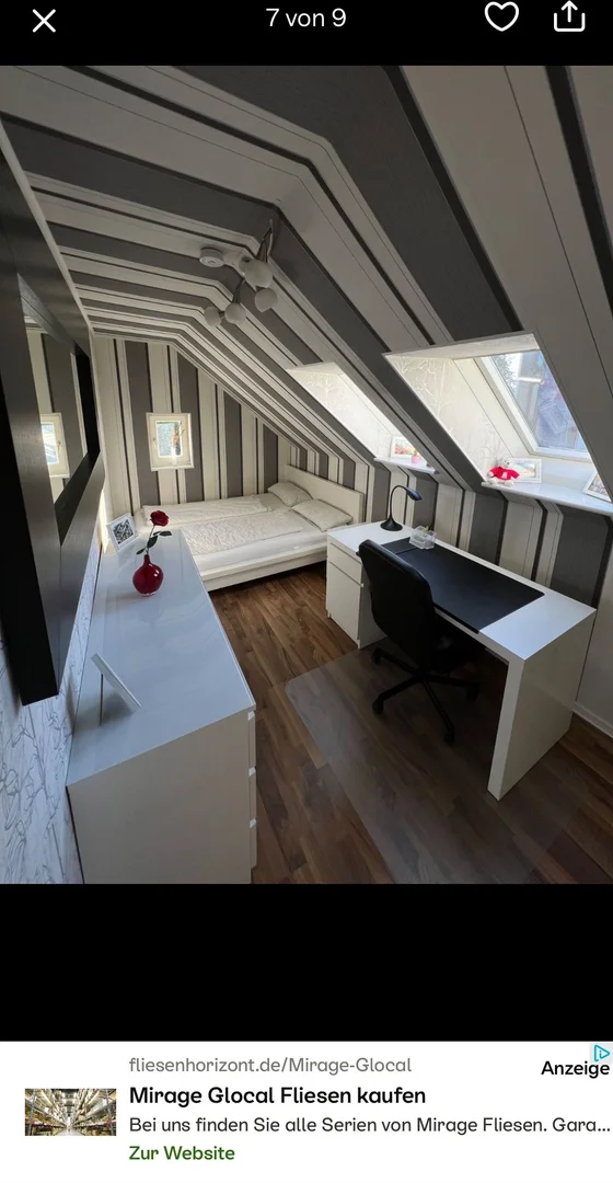 Chambre d'étudiant économique avec emplacement pratique dans 