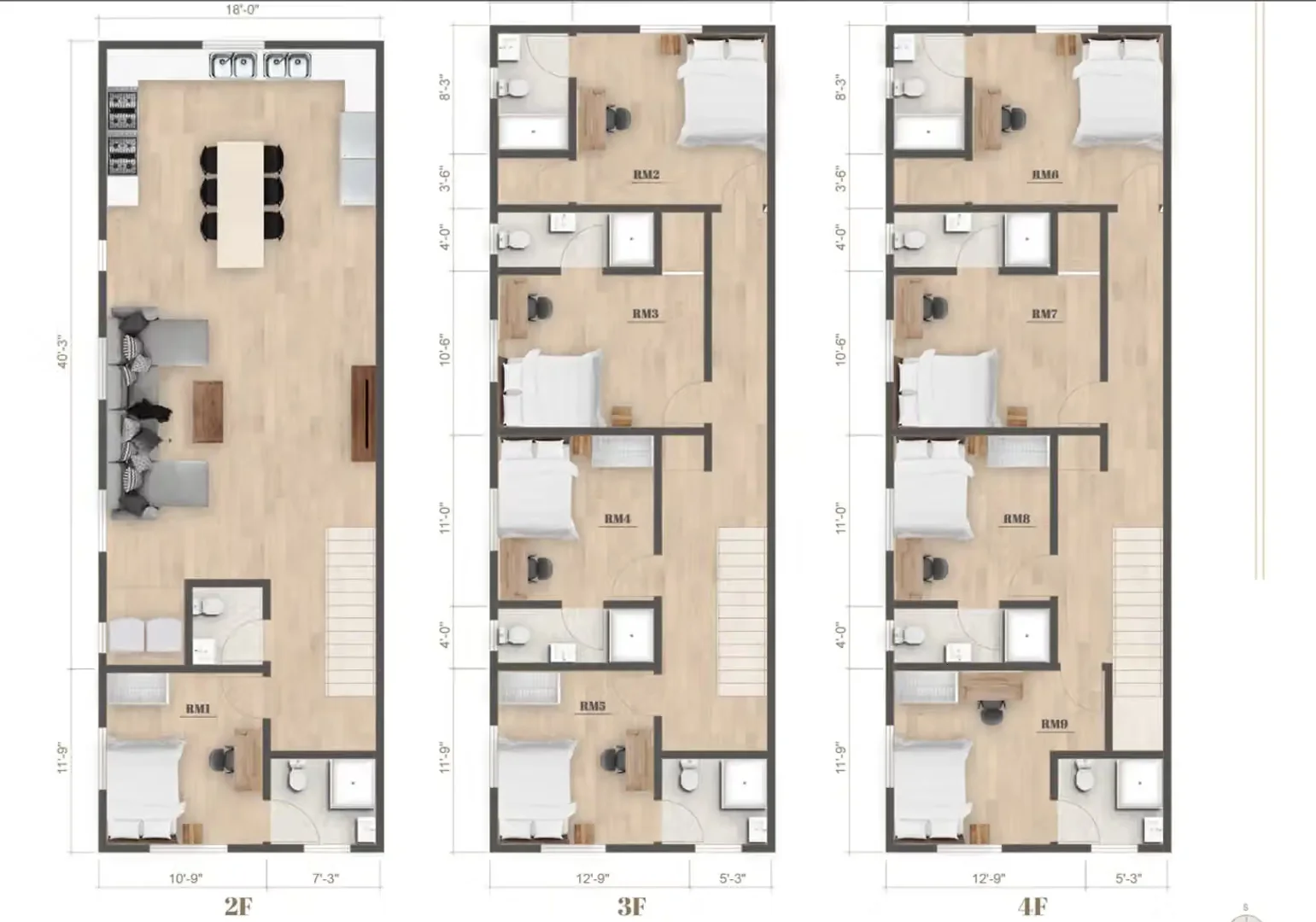 Studentenfreundliches Zimmer in mit modernen Annehmlichkeiten