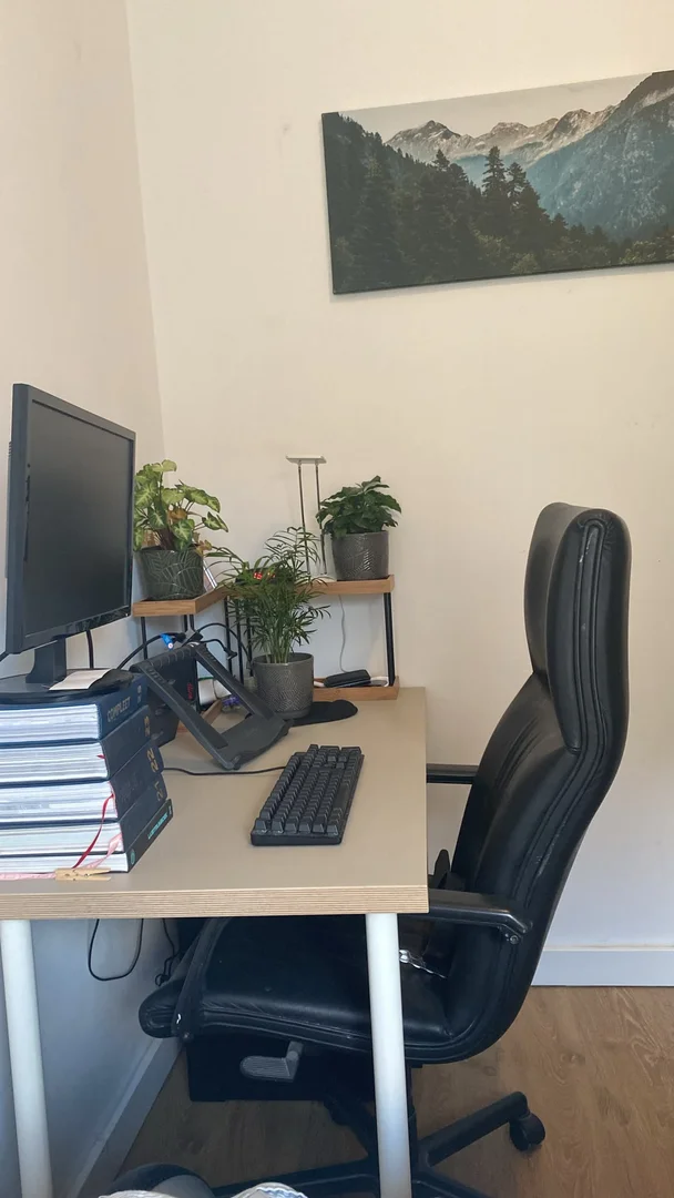 学生公寓房间出租，家具齐全