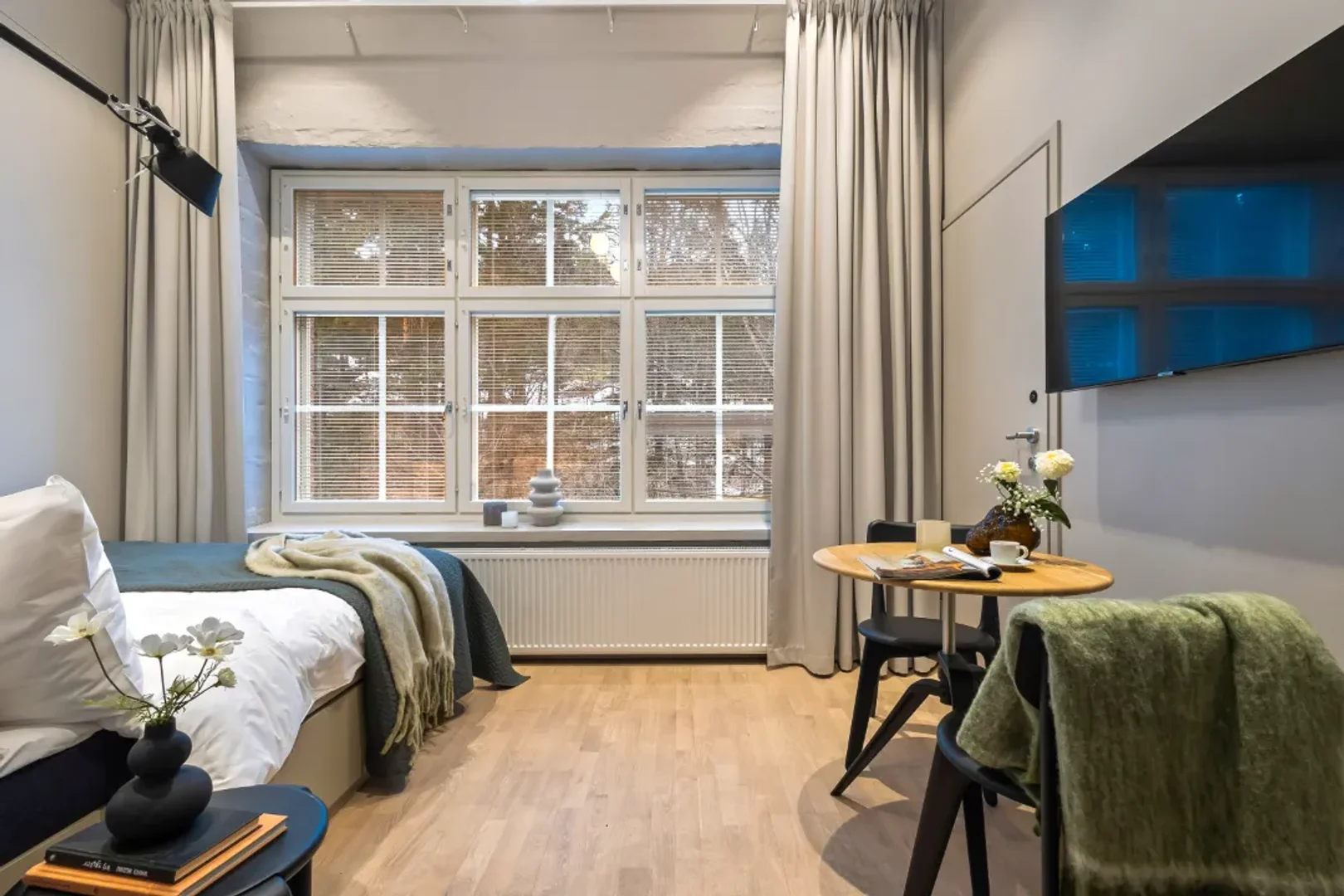 Erschwingliche Studiowohnung mit wesentlicher Ausstattung in