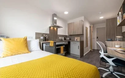 Stüdyo daire Ikamet yerinde konumu 17 Hollis Croft, Sheffield City Centre, Sheffield S1 4NQ, United Kingdom, 2 35 görüntüsü