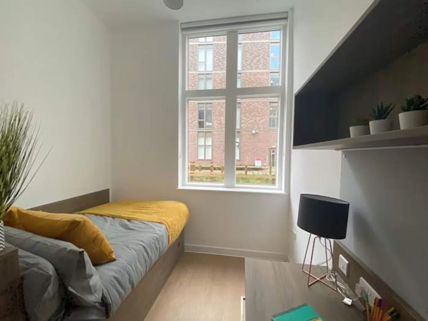 Habitación estudiantil económica cerca del campus en