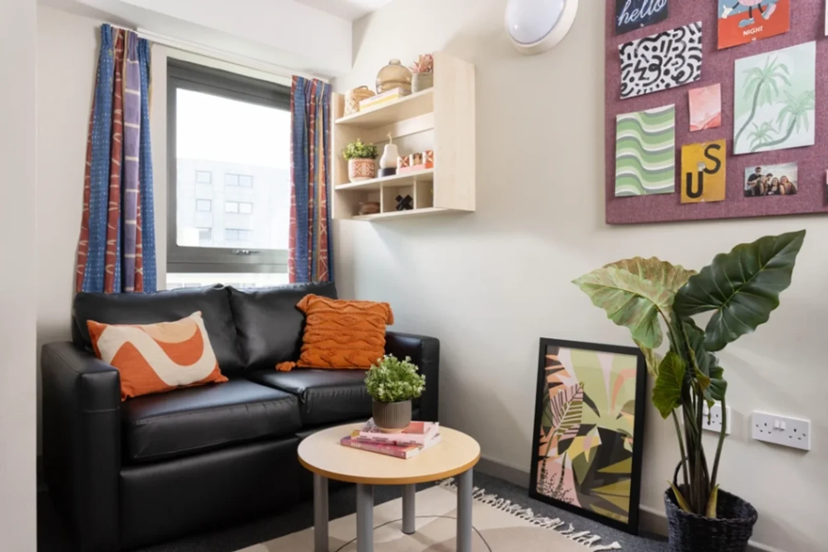 Modern student studio with complete amenities in