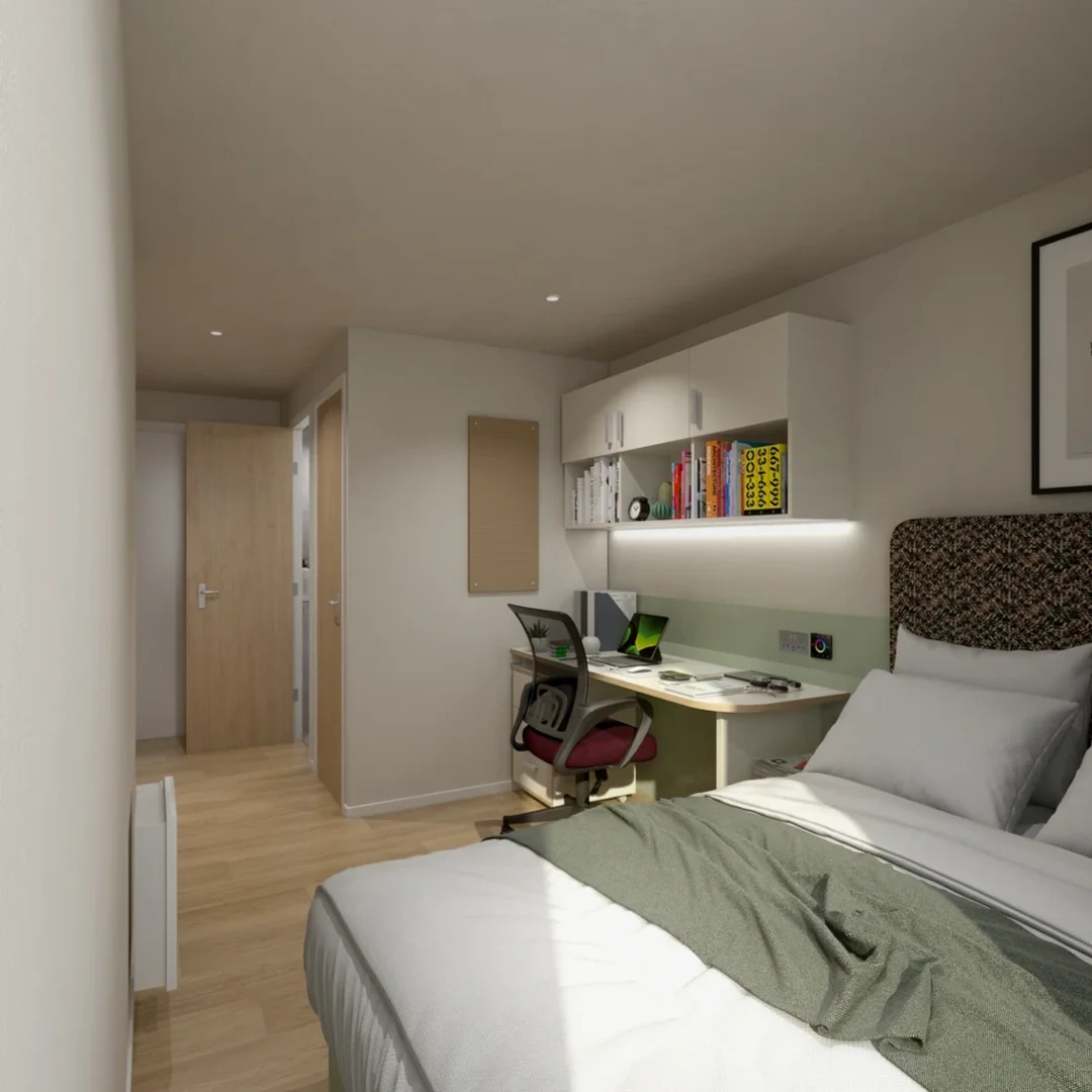 Economical student room with convenient location in 