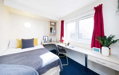 Stanza privata in residence in 33 Castle St, Leicester LE1 5WL, United Kingdom, immagine 4 di 18