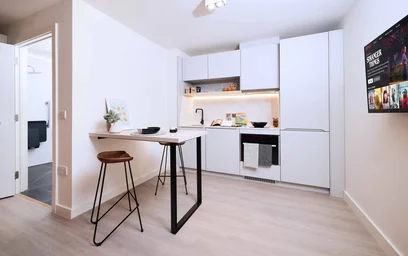 Studio in residence at Vita Student, 48-50, Iona St, Edinburgh EH6 8SW, United Kingdom, image 29 of 49