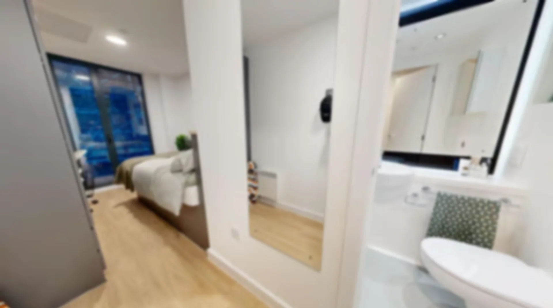 Studentenfreundliches Zimmer in mit modernen Annehmlichkeiten