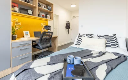 Stanza privata in residence in Globe Works, 20 Cliveland St, Birmingham B19 3SH, United Kingdom, immagine 1 di 49