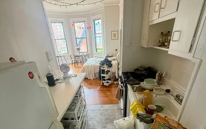 Studio im Wohnheim in der 363, Beacon St., Unit 3F, Back Bay, Boston, MA, 02116, bild 5 von 9