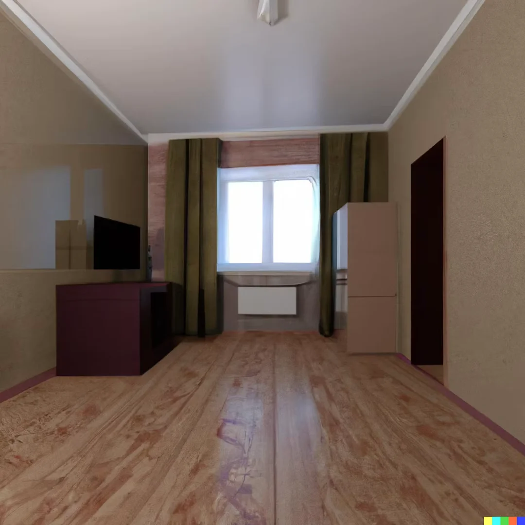 Affordable room for students with ample lighting in 