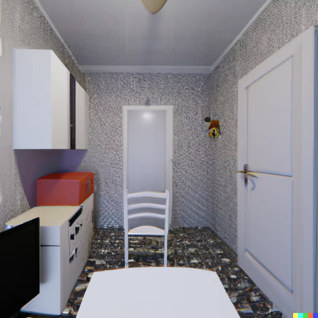 Student-friendly room in  with modern amenities